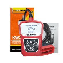 Load image into Gallery viewer, KONNWEI KW310 OBD2 Car Diagnostic Scanner EOBD Scan Tool DTC Engine Code Reader Voltage Test Built-in Speaker
