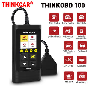 THINKCAR THINKOBD 100 OBD2 Car Engine Diagnostic Tool OBD2 Scanner Automobile Engine Fault Diagnostic Instrument Tool