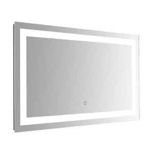 [USA Direct] LED Lighted Bathroom Wall Mounted Mirror with High Lumen+Anti-Fog Separately Control+Dimmer Function