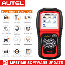 Load image into Gallery viewer, Autel AL519 OBD2 Scanner Diagnostic Tool Car Code Reader Escaner Automotriz Automotive Scanner Car Diagnostic
