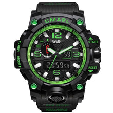 Load image into Gallery viewer, SMAEL Brand Men Sports Watches Dual Display
