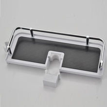 Load image into Gallery viewer, Bathroom Pole Shelf Shower Storage Caddy Rack Organiser Tray Holder Drain Shelf
