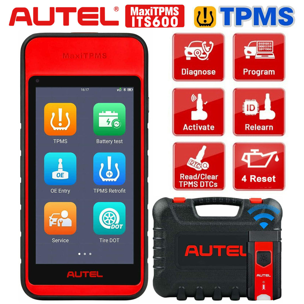 [EU Direct] 2023 Autel MaxiTPMS ITS600E  Diagnostic Scanner TPMS Relearn & Scan Tool Upgraded of TS508 Oil Reset/BMS/SAS/EPB Work With TBE200E