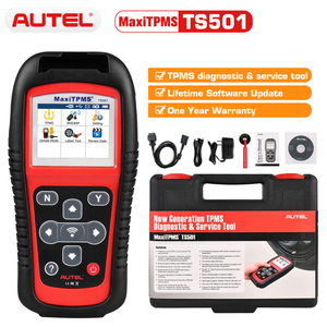 [EU Direct] Autel MaxiTPMS TS501 TPMS Diagnosis Tool OBD 2 Car Diagnostic Scanner OBDII Code Reader TPMS Check 433 315MHz Sensor Programming