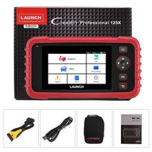 Load image into Gallery viewer, LAUNCH CRP123X Car OBD2 Diagnostic Tools Obd2 Scanner Engine ABS Airbag SRS AT Code Reader Free Update Automotive Tools
