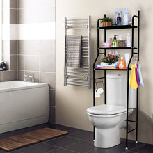 Load image into Gallery viewer, 3 Tiers Storage Rack Over Toilet/Bathroom/Laundry/Washing Machine Shelf Organizer
