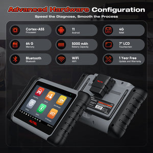 [EU Direct] 2023 New Autel MaxiPRO MP808BT PRO Auto Diagnostic All System Scanner Upgrade of DS808 Same Function as MS906