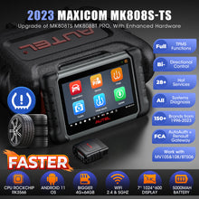 Load image into Gallery viewer, AUTEL MaxiCOM MK808TS Automotive OBD2 Diagnostic Tool Car Scanner TPMS Service Programming Sensor and Bluetooth
