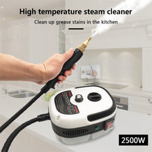 Load image into Gallery viewer, [US Direct] 2500W Handheld High Pressure Steam Cleaner, Electric High Temp Steam Cleaning Machine Multi-Purpose Steamer for Home Use Kitchen Car Bathroom and Floor
