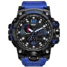 Load image into Gallery viewer, SMAEL Brand Men Sports Watches Dual Display
