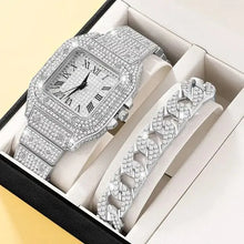 Load image into Gallery viewer, 2Pcs Set Diamond Women Watches
