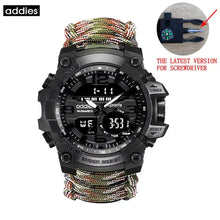 Load image into Gallery viewer, ADDIES Men Military Sports Digital Watches
