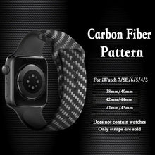 Load image into Gallery viewer, Carbon Fiber Strap For Apple Watches
