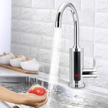 Load image into Gallery viewer, 360 Electric Heater LED Faucet Tap Hot Water Bathroom Kitchen Fast Heater
