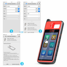 Load image into Gallery viewer, Autel MaxiIM KM100 Key Fob Programmer Immobilizer Tool Key Creation IMMO Learning Chip Read Cloning Frequency
