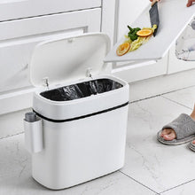 Load image into Gallery viewer, Multifunction Bathroom Trash Can Wastebasket Toilet Brush Toilet Garbage Bin Waste Dustbin Restroom
