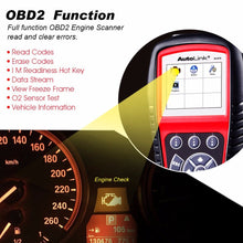 Load image into Gallery viewer, Autel AL619 Car Diagnostic Tool OBD2 Auto Scanner Diagnostic Tool OBD 2 Supported Multiple Languages ABS/SRS System Diagnosis
