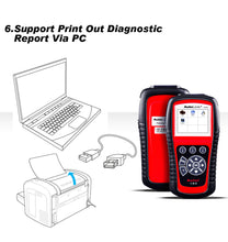 Load image into Gallery viewer, Autel AL619 Car Diagnostic Tool OBD2 Auto Scanner Diagnostic Tool OBD 2 Supported Multiple Languages ABS/SRS System Diagnosis
