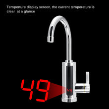 Load image into Gallery viewer, 360 Electric Heater LED Faucet Tap Hot Water Bathroom Kitchen Fast Heater
