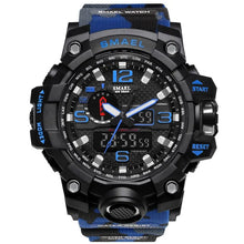 Load image into Gallery viewer, SMAEL Brand Men Sports Watches Dual Display
