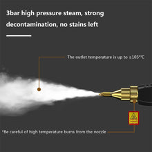 Load image into Gallery viewer, [US Direct] 2500W Handheld High Pressure Steam Cleaner, Electric High Temp Steam Cleaning Machine Multi-Purpose Steamer for Home Use Kitchen Car Bathroom and Floor
