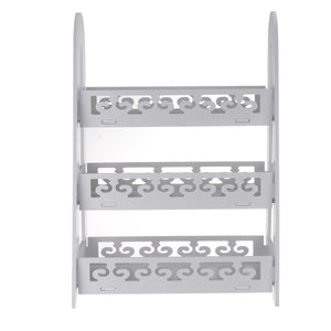 3 Tier Storage Shelves Desktop Cosmetic Organiser Bath Shelf Spice Makeup Rack