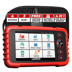 LAUNCH CRP123X Car OBD2 Diagnostic Tools Obd2 Scanner Engine ABS Airbag SRS AT Code Reader Free Update Automotive Tools