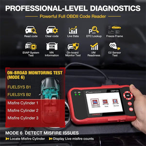 LAUNCH OBD2 Scanner CRP123 Elite  Model Engine/ABS/SRS/Transmission Diagnostic Scan Tool SRS Airbag Code Reader Lifetime Free Update