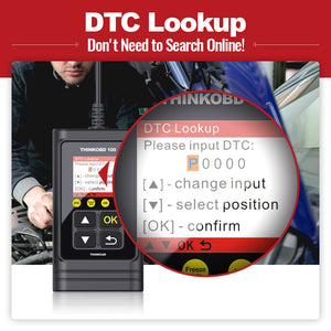 THINKCAR THINKOBD 100 OBD2 Car Engine Diagnostic Tool OBD2 Scanner Automobile Engine Fault Diagnostic Instrument Tool