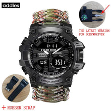 Load image into Gallery viewer, ADDIES Men Military Sports Digital Watches
