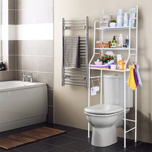 Load image into Gallery viewer, 3 Tiers Storage Rack Over Toilet/Bathroom/Laundry/Washing Machine Shelf Organizer
