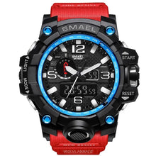 Load image into Gallery viewer, SMAEL Brand Men Sports Watches Dual Display
