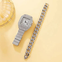 Load image into Gallery viewer, 2Pcs Set Diamond Women Watches
