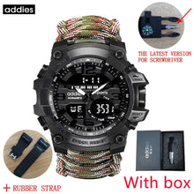 Load image into Gallery viewer, ADDIES Men Military Sports Digital Watches
