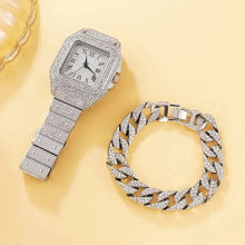 Load image into Gallery viewer, 2Pcs Set Diamond Women Watches
